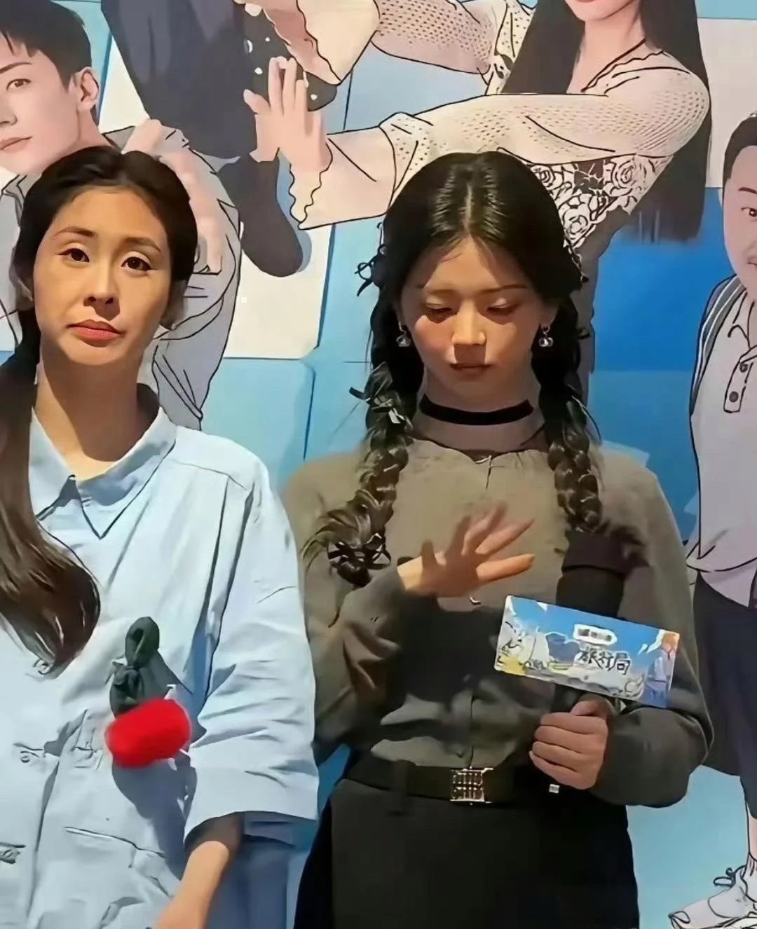 无美颜无滤镜状态下的张碧晨和杨超越