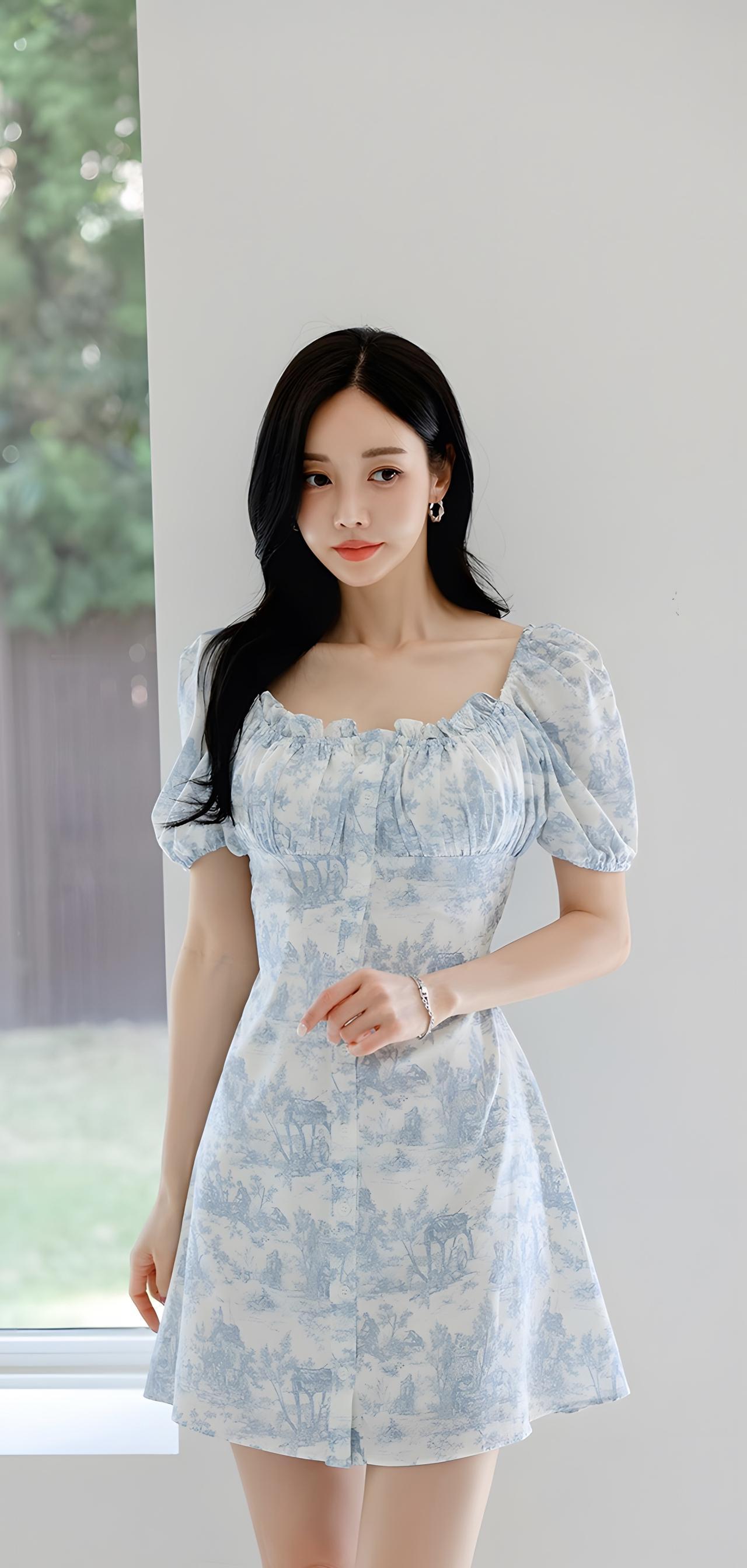 清新甜美连衣裙，夏日穿搭必备！