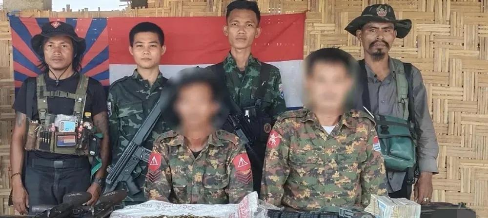 从一个缅军小兵的角度来看缅甸内战！看，这是一个近期主动向克伦民族联盟投诚的年轻