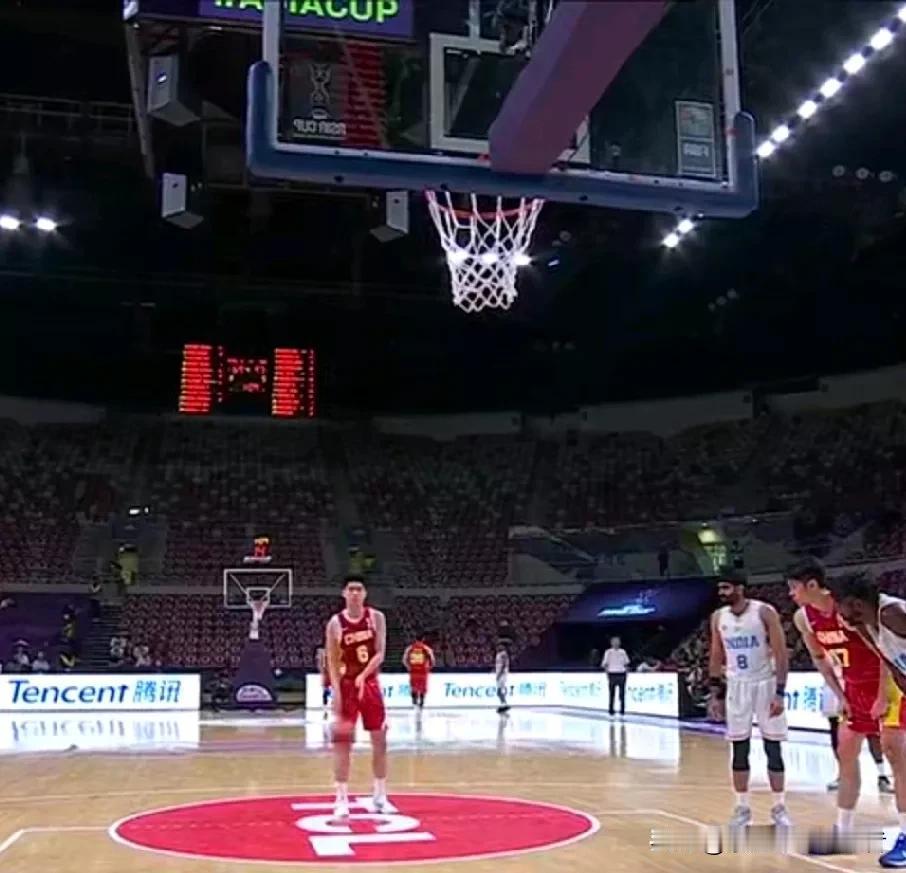 亚洲杯！！！中国男篮100-69大胜印度男篮！！！赵嘉义：18分钟，11中6，
