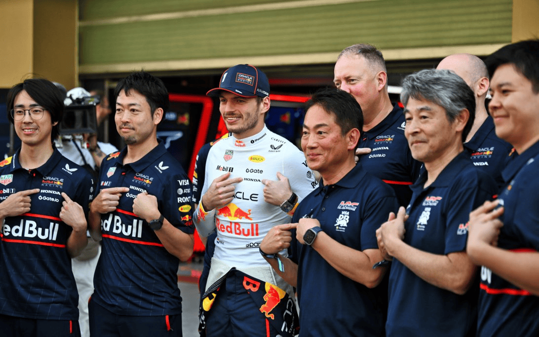 本田与红牛车队合作正式结束后, 发布告别致辞