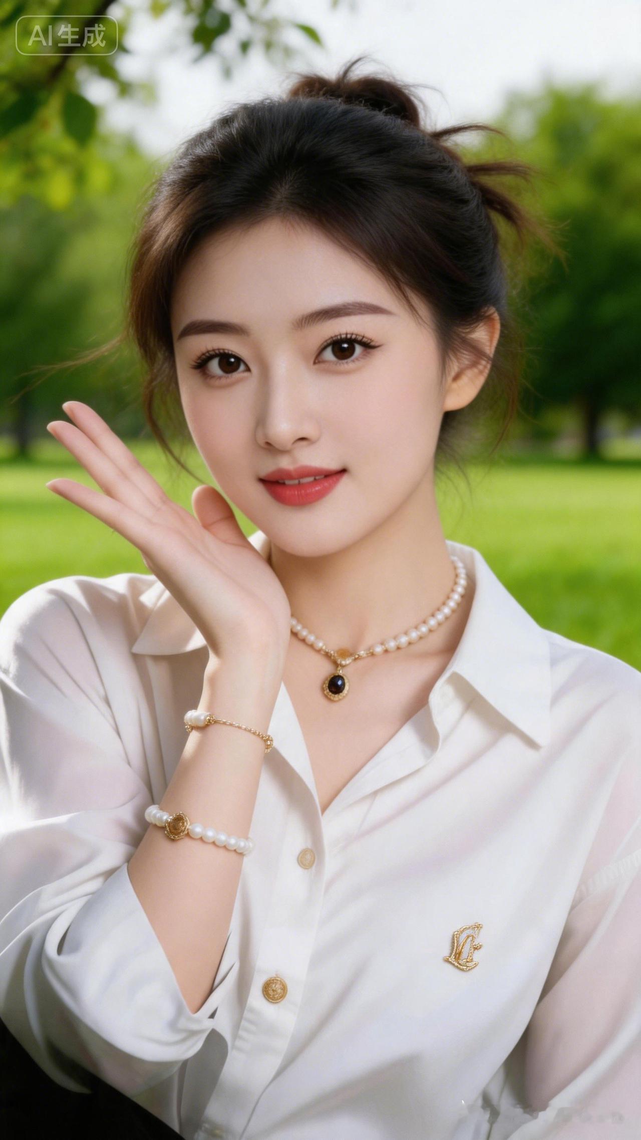 二十六岁东方少女眉眼清甜灵动，自然柔光柔和铺洒，神情生动，极致写实质感，画面高级