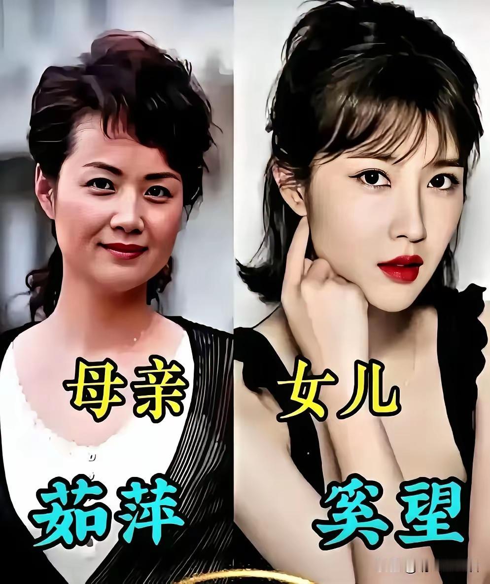 优秀的妈妈和优秀的女儿系列妈妈们个个都是行业里的楚巧妈妈们，年轻时候个个都是大