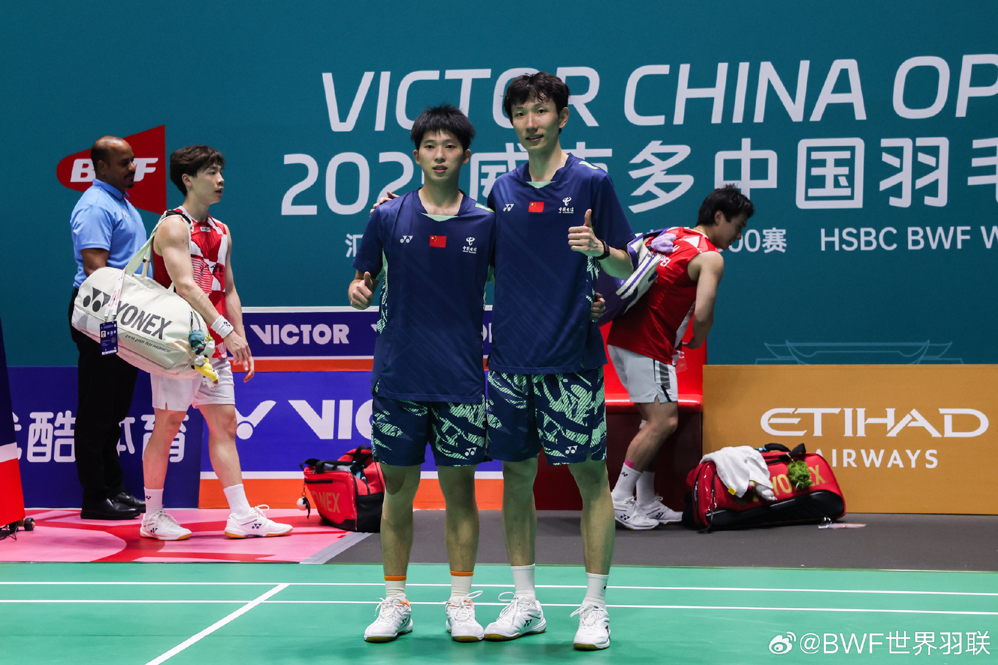 #黄荻刘阳2比0泰国组合##黄荻刘阳晋级泰国赛16强#🏸2026年泰国羽毛球公