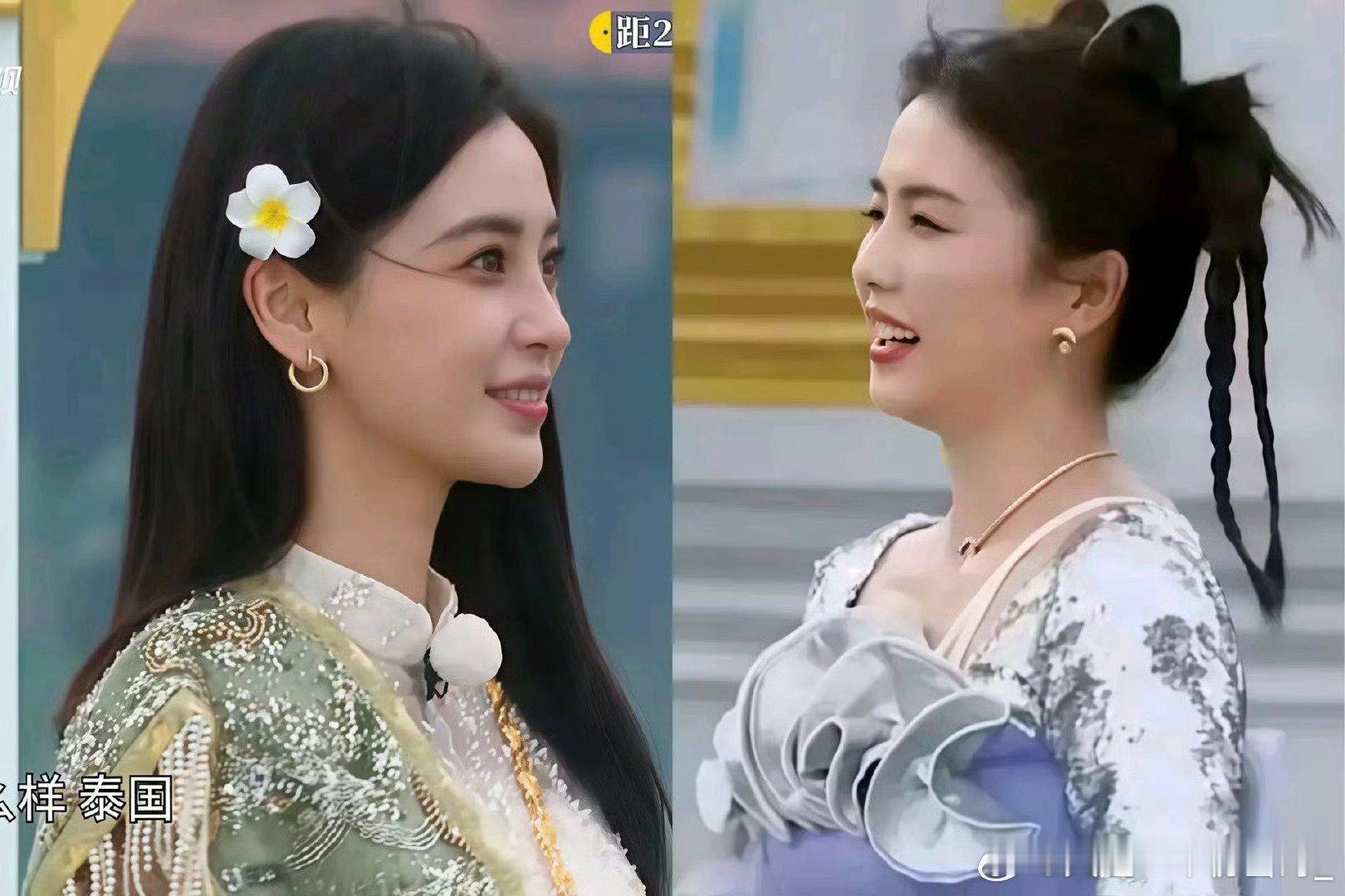 白鹿在baby面前颜值真的比不上吧？