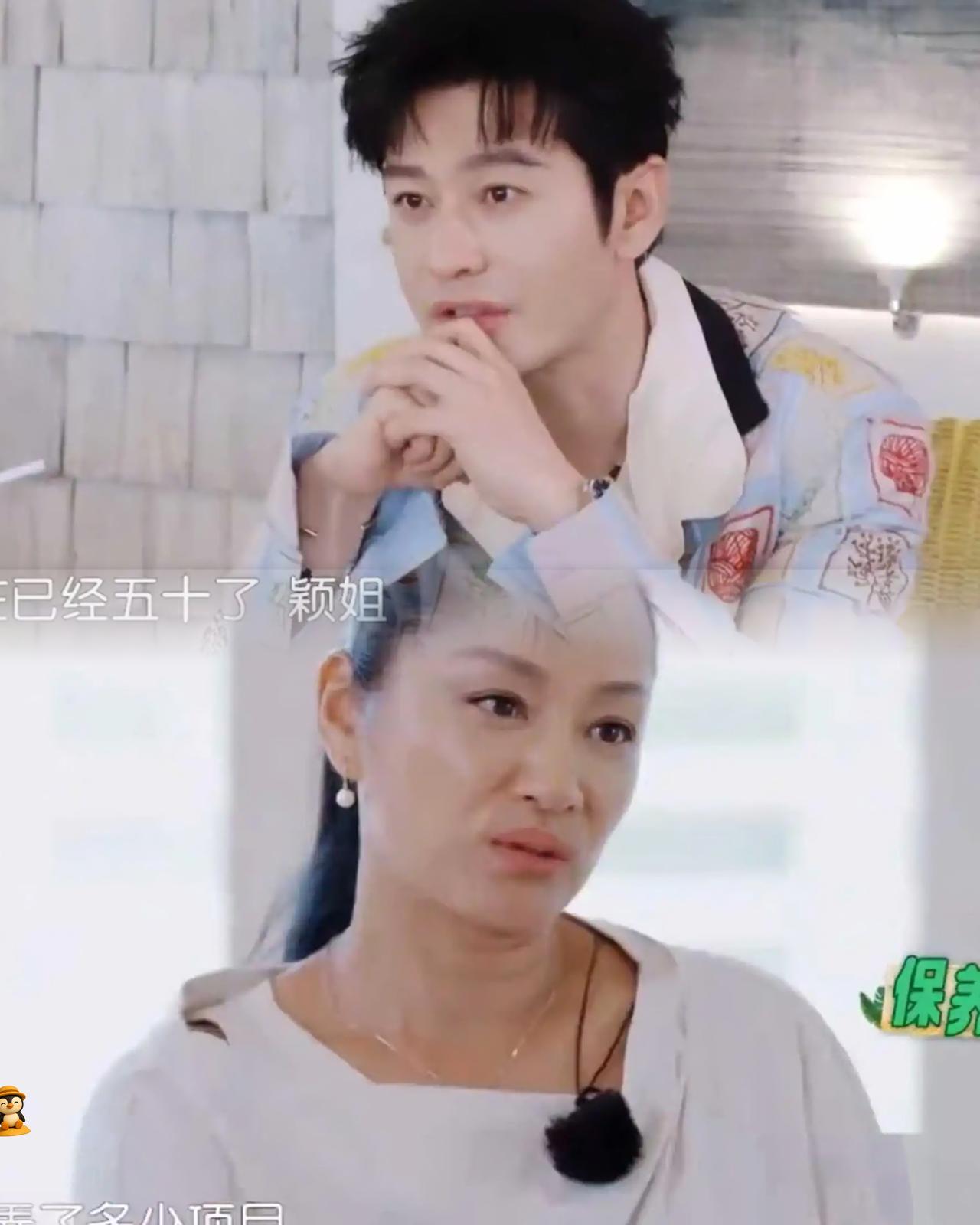 黄晓明49岁说没做过微调，姜妍一句接梗把全场笑翻了最新一期《中餐厅》，黄晓明
