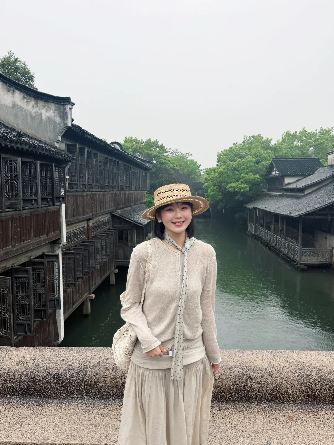 太美了 我说雨天的乌镇