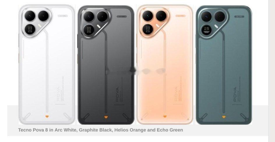 传音TecnoPova85G在印度发布，天玑7100，支持内存卡，八千电池，
