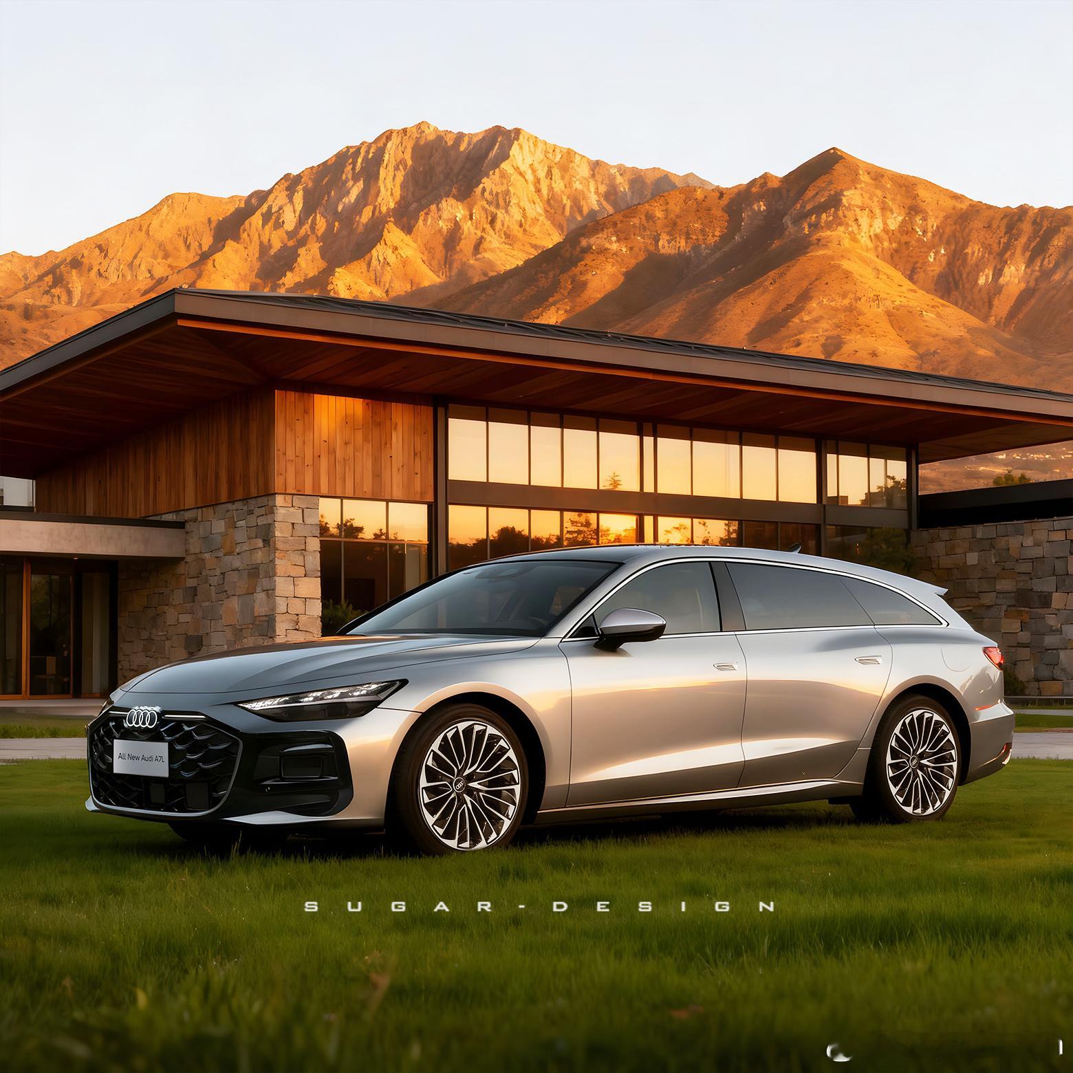 新车前沿预览我与汽车的日常上汽奥迪A7Sportback猎装车新车预览！尽管