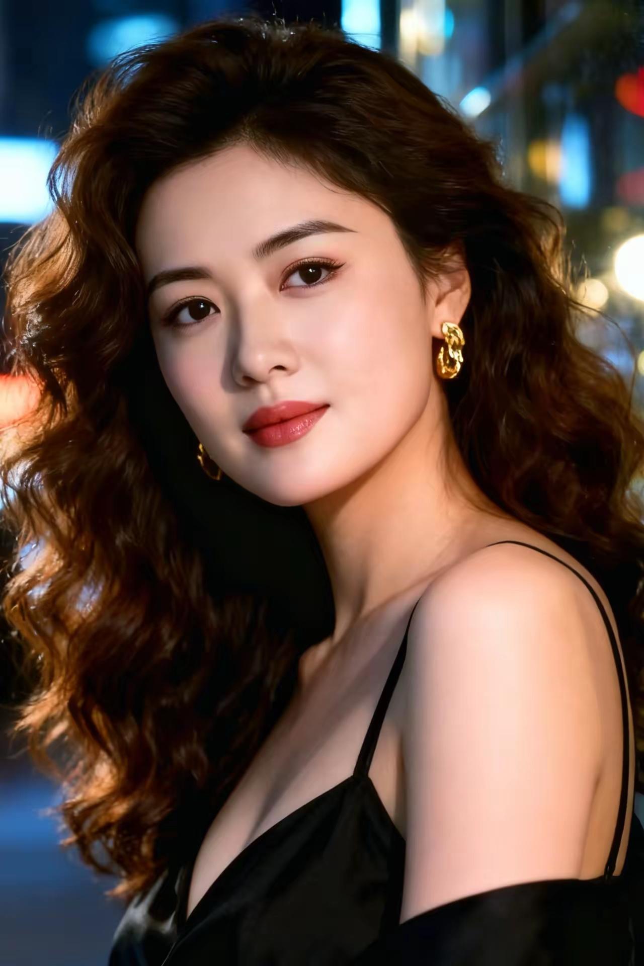 这姑娘打扮得真精致，好有气质！