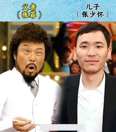 儿子长得比老爸帅的13对明星父子，张菲的儿子多才多艺，李诚儒的儿子英俊帅气，徐锦