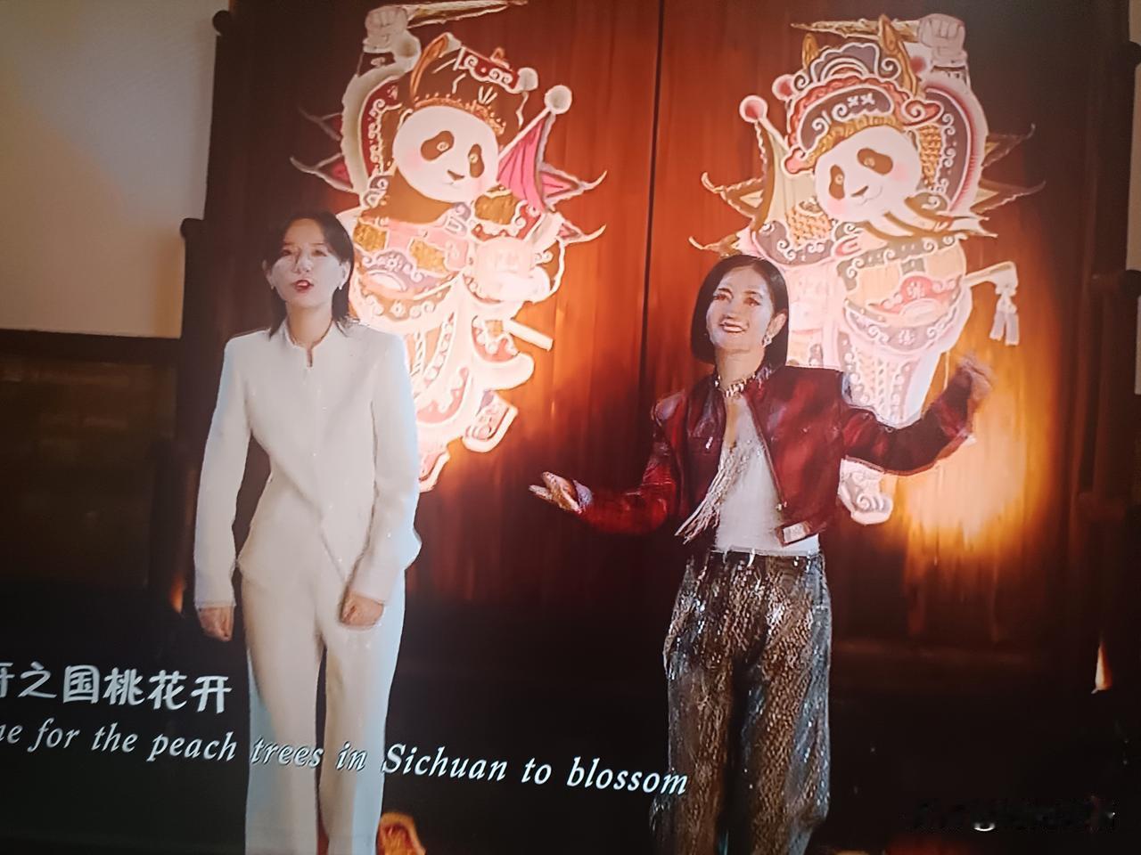今年的中秋晚会，谢娜震撼到我了，说实话一直不喜欢她疯疯癫癫的样子，而今年的中秋，