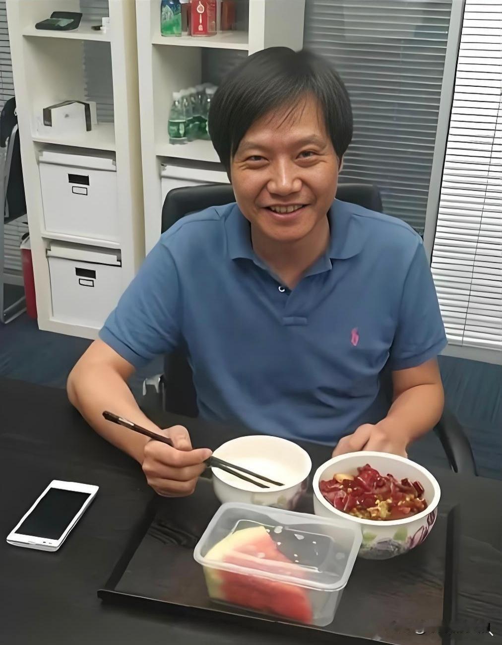 雷军和马云的午餐你会发现什么？