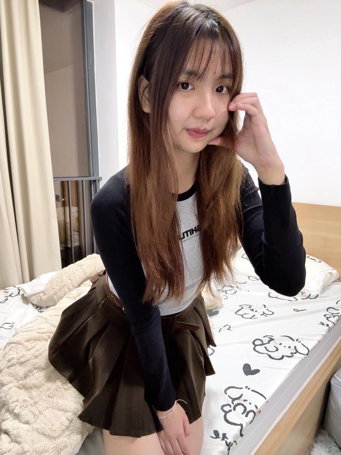 素颜就这么好看。