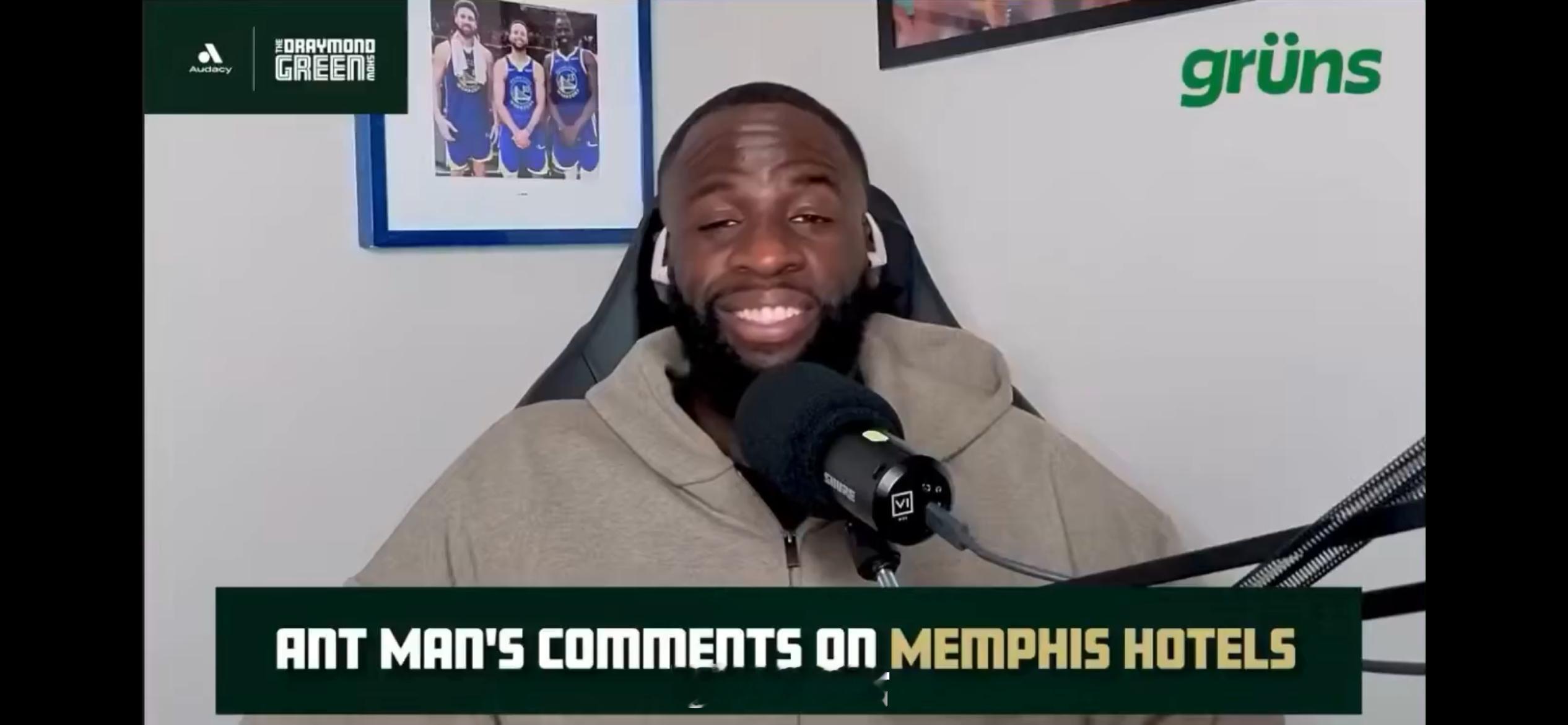 NBA球员算是住酒店较多的那类人，爱德华兹在最近一次访谈中无意透露，属孟菲斯的酒