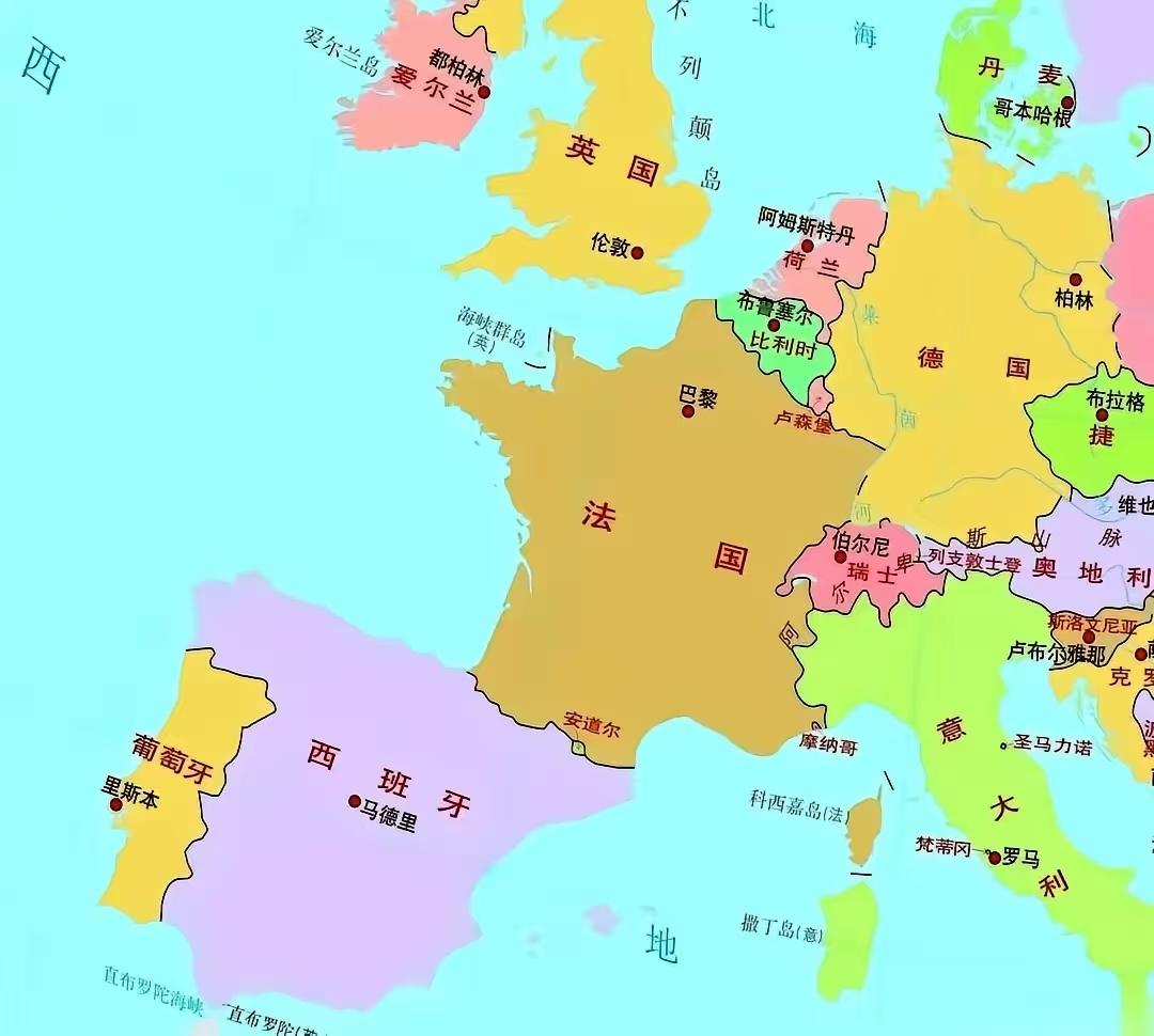 德国家底真厚，纯靠地理躺赢欧洲德国这地理位置和自然资源，简直是老天爷追着喂