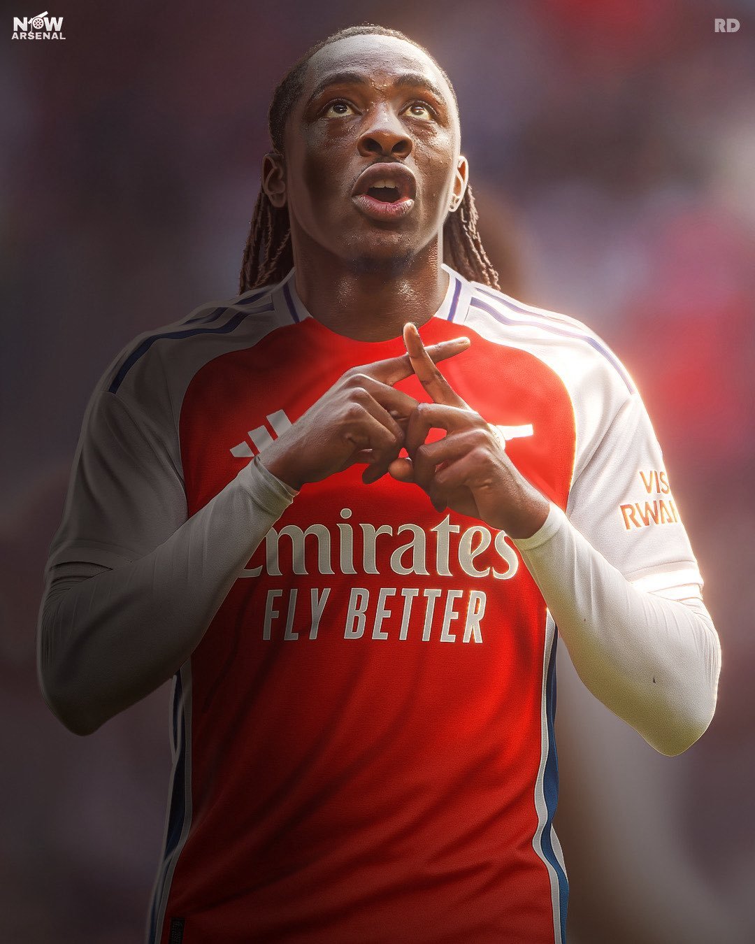 now.arsenal消息，水晶宫球星埃贝雷奇·埃泽的合同中有一个6800万英镑