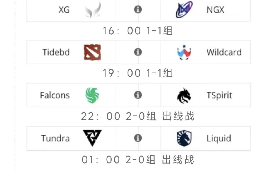 DOTA2:PGLS3瑞士轮第三天赛程16:00XGvsNigm