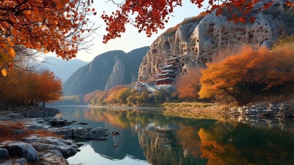 洛阳八大景，各有千秋，要说最喜欢哪个，我得选“龙门山色”。龙门石窟那可是世界