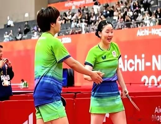 张本美和在亚运会上接受中国记者提问：“在你心目中最好的球员是谁？”她听完中文提问