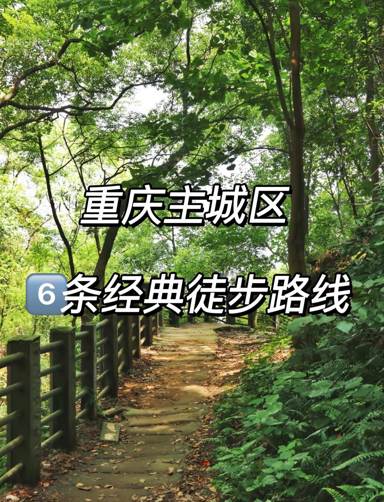 重庆周末徒步｜6条主城徒步路线合集不想高强度爬山的宝子看过来👀整理了重庆主