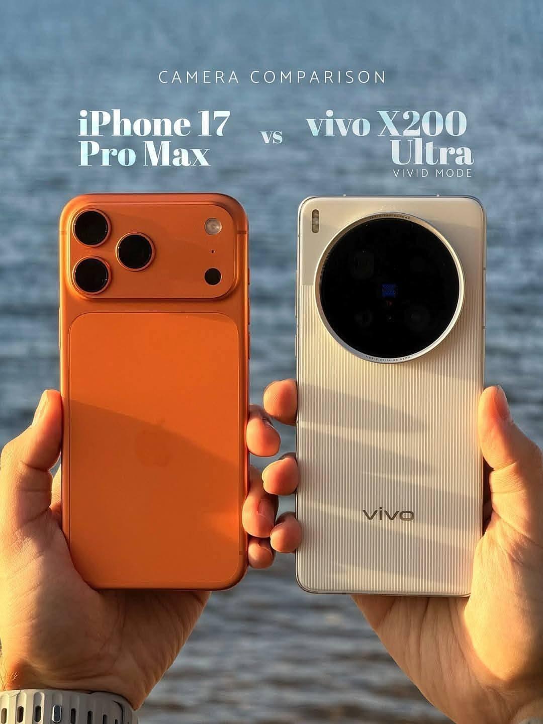 iPhone17ProMax与Vivox200Ultra样张对比