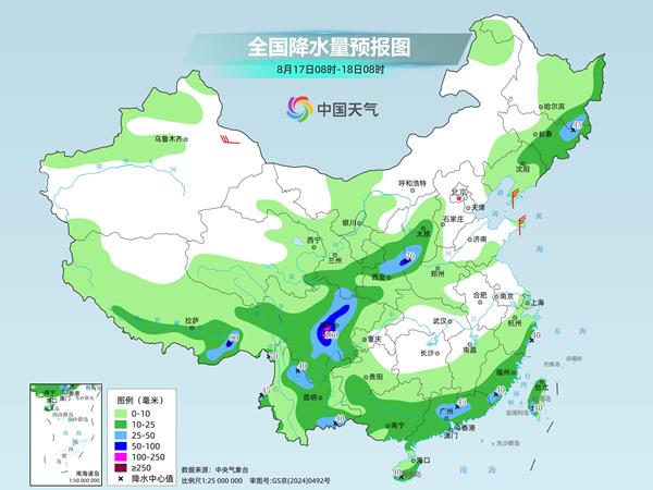 四川等地局部有大暴雨 下周江南多地热力升级高温增多