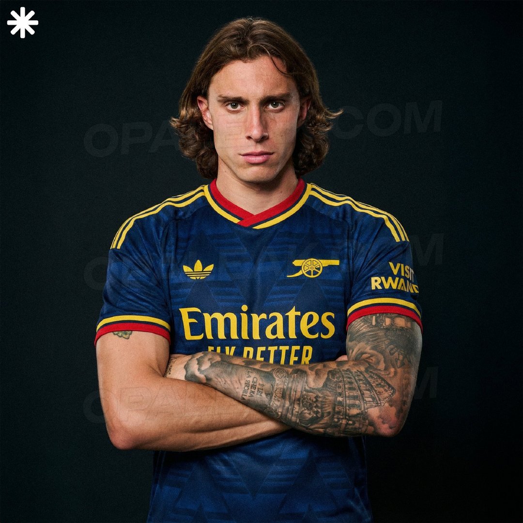 网传阿森纳26/27赛季客场球衣阿森纳英超联赛