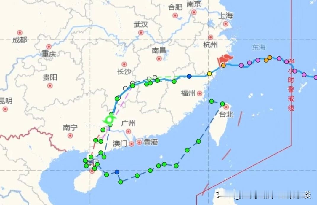 沙德尔还能从北方陆地，进入广西，再入南海卷土重来？目前它在广西境内，即将进入南海