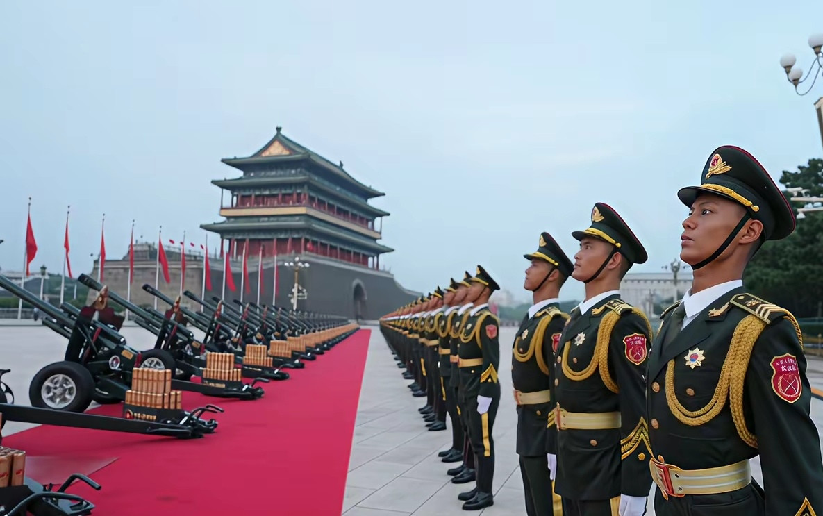 中国搞了一次阅兵，韩国人却给尹锡悦造了一口大锅。参观了咱们的九三阅兵后，受到刺激的韩国议员朴智元破了