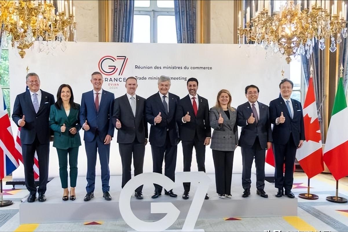 路透社消息，6日七国集团在巴黎召开贸易部长级会议。会后发布的联合声明将矛头直指