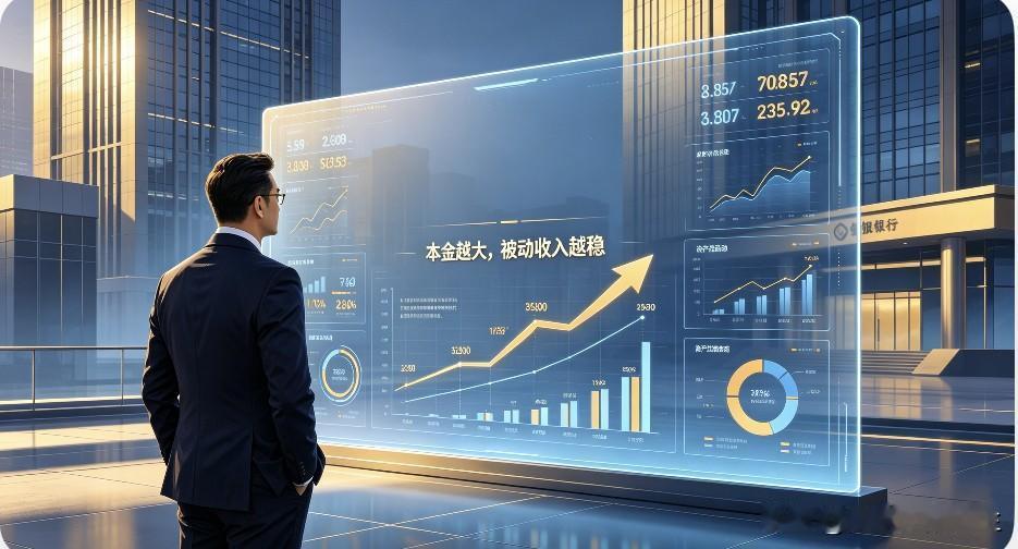 一位银行行长说：“有钱人只要不赌博，几乎不可能返贫。因为钱生钱的速度太快了。