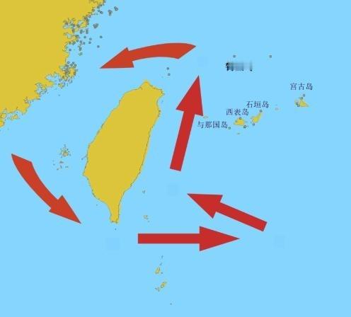 美国终于意识到了问题的严重性，我们想要收复台湾，完全不需要登岛，只要把台湾“围起来”，所有的事情大概