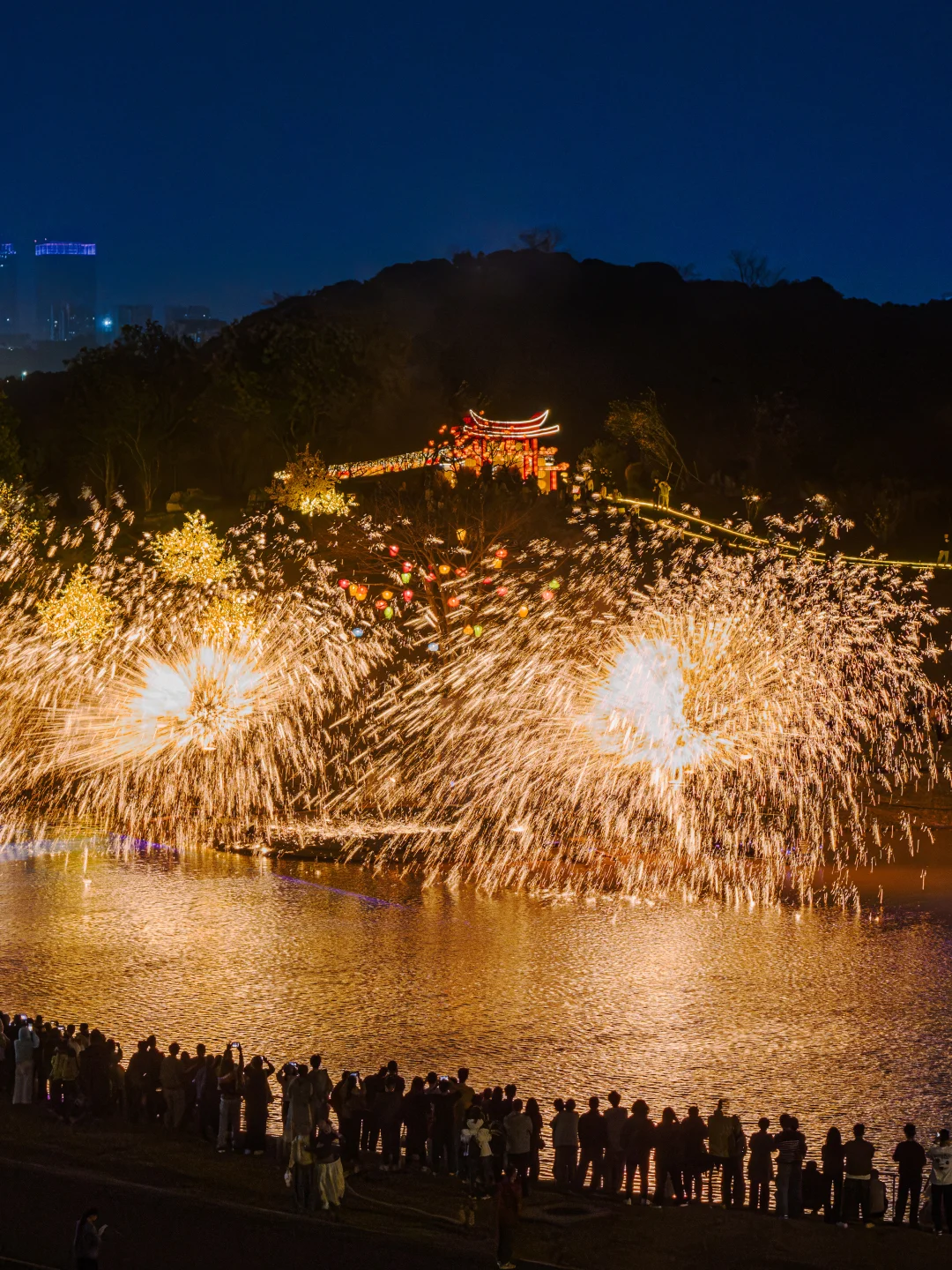 青秀山灯会杀疯了！百万客流的年味太顶了