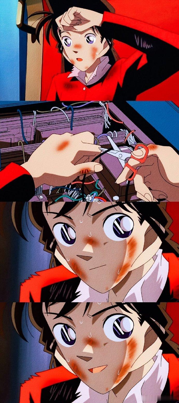 柯南M1青山刚昌严选柯南M1，青山刚昌的匠心独运！新兰在绝境中的相互扶持，让人