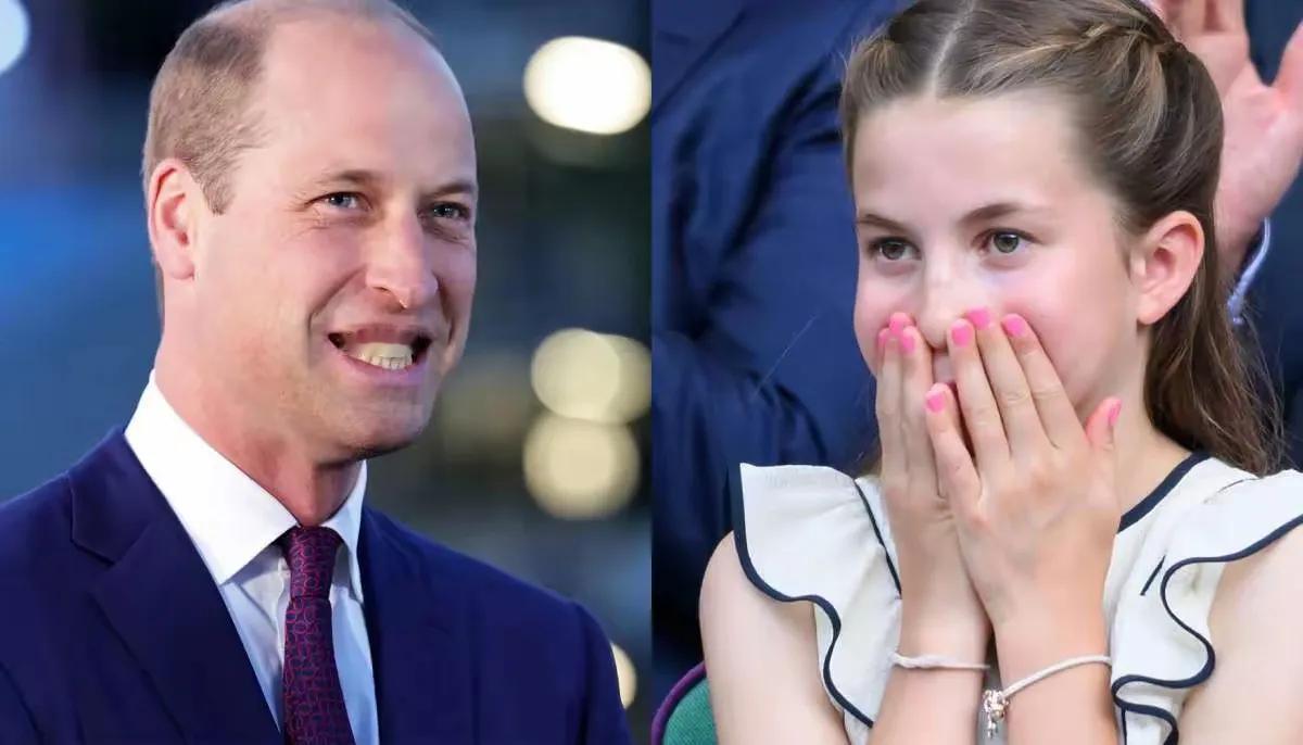 不愧是英王室，小公主的指甲的颜色，又带动了一波时尚温网观众席上，最出彩的定是夏