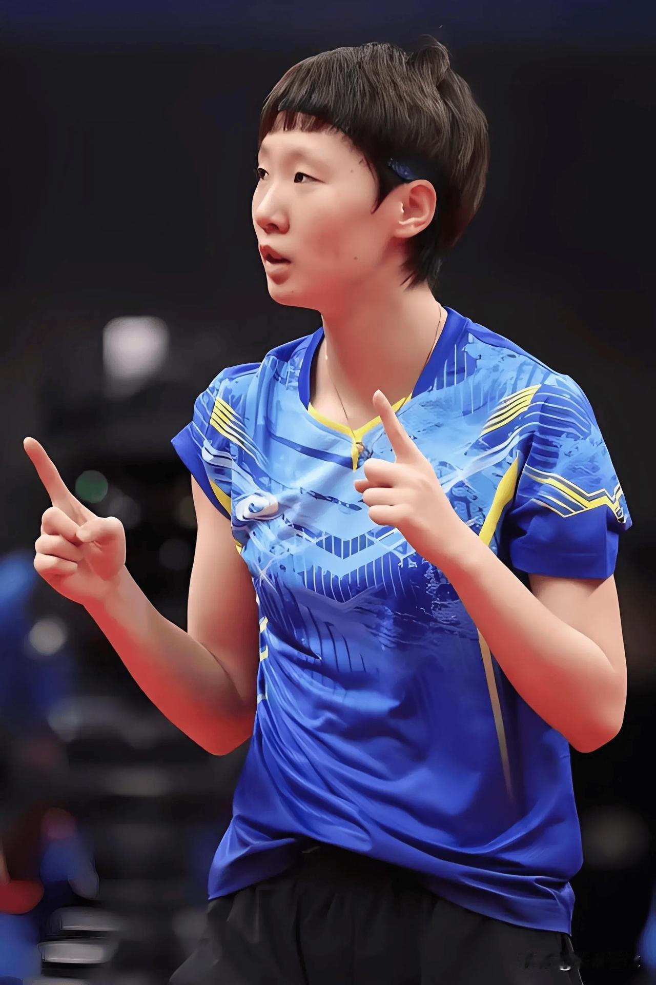 王曼昱新周期很猛：孙颖莎压力“突然增大”！如果大家仔细观察，洛杉矶奥运新周期