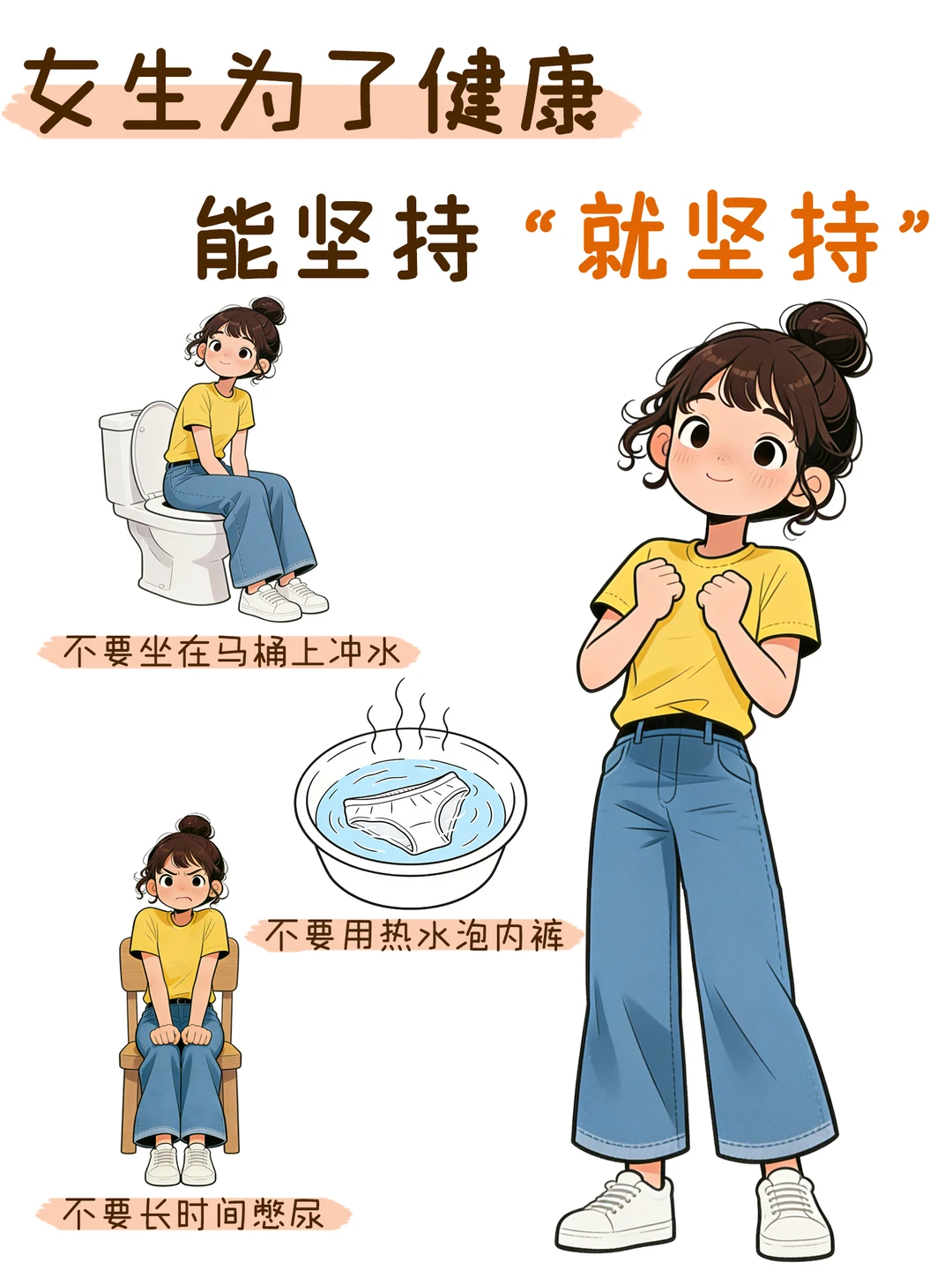 女生为了健康能坚持“就坚持”的10个微习惯~