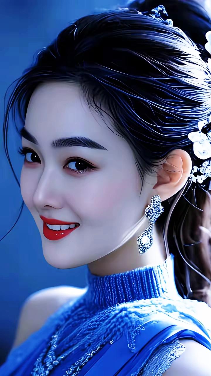 梦幻蓝调，优雅古风，倾国倾城！