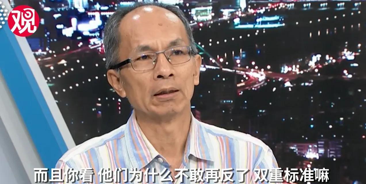 这是听到所有台湾媒体人最令人感动的言论。台媒体人郑村棋:我一