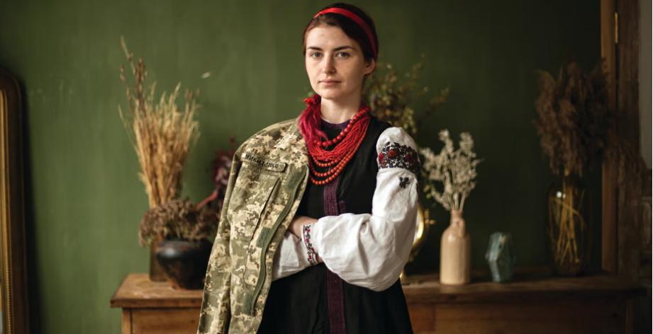 图文：乌克兰无人机部队首位女指挥官：在战争中失去丈夫父亲数名战友坚强又温柔