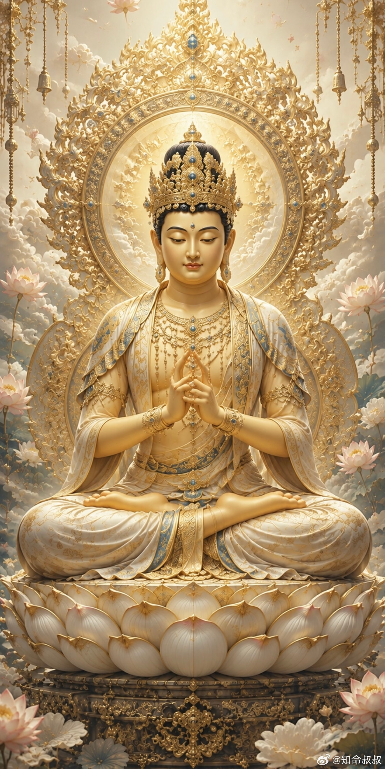 见佛祈福🙏，感恩佛光慈悲加持，愿自身福泽厚积承载财禄，戒除贪妄盲目投资之心，守