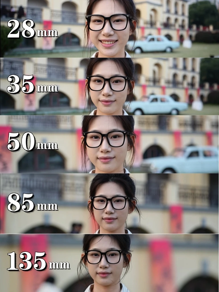 人像镜头怎么选丨不同焦段拍人像效果
