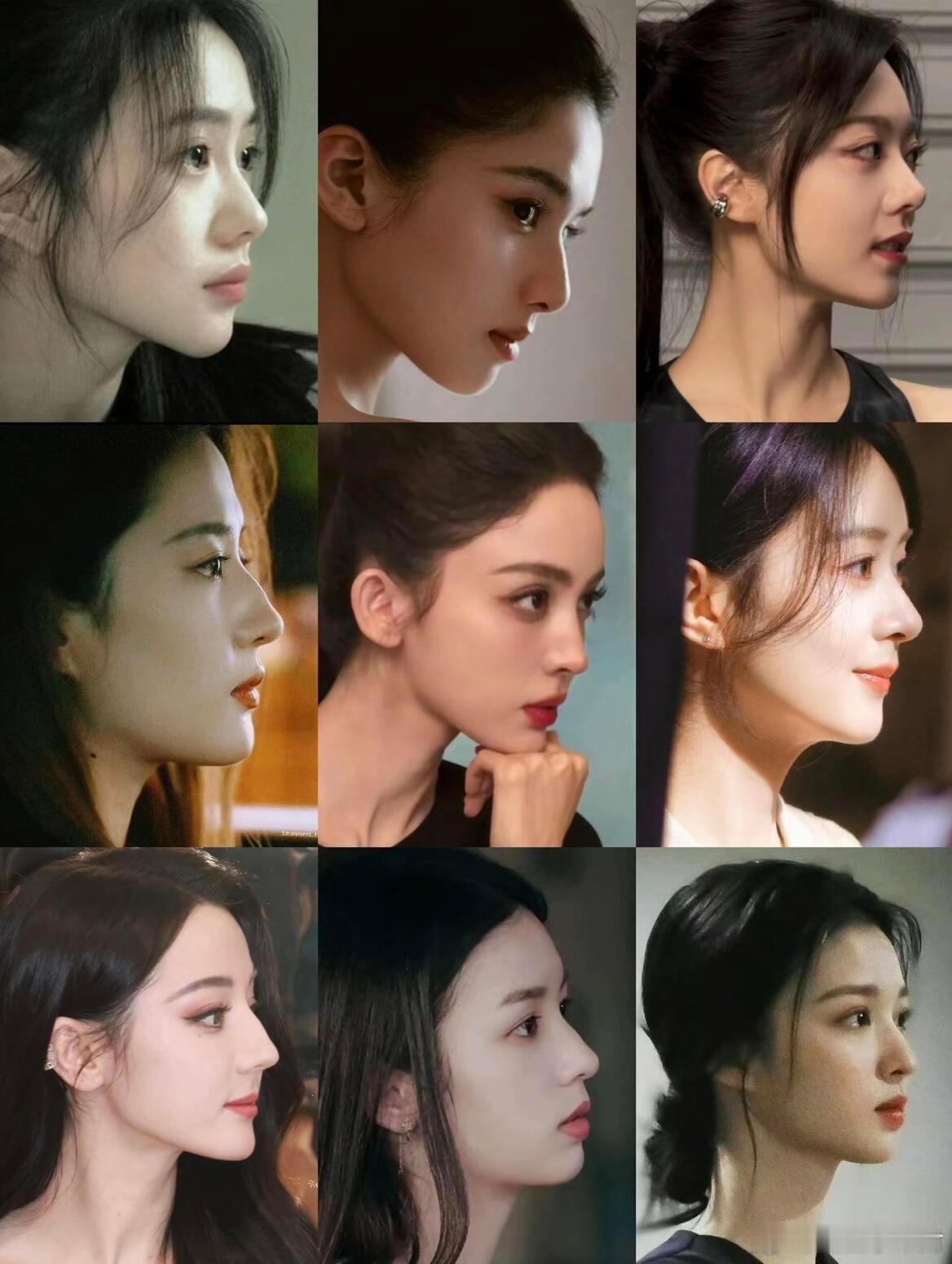 怪不得她们能当明星，好直观的骨相优势😍