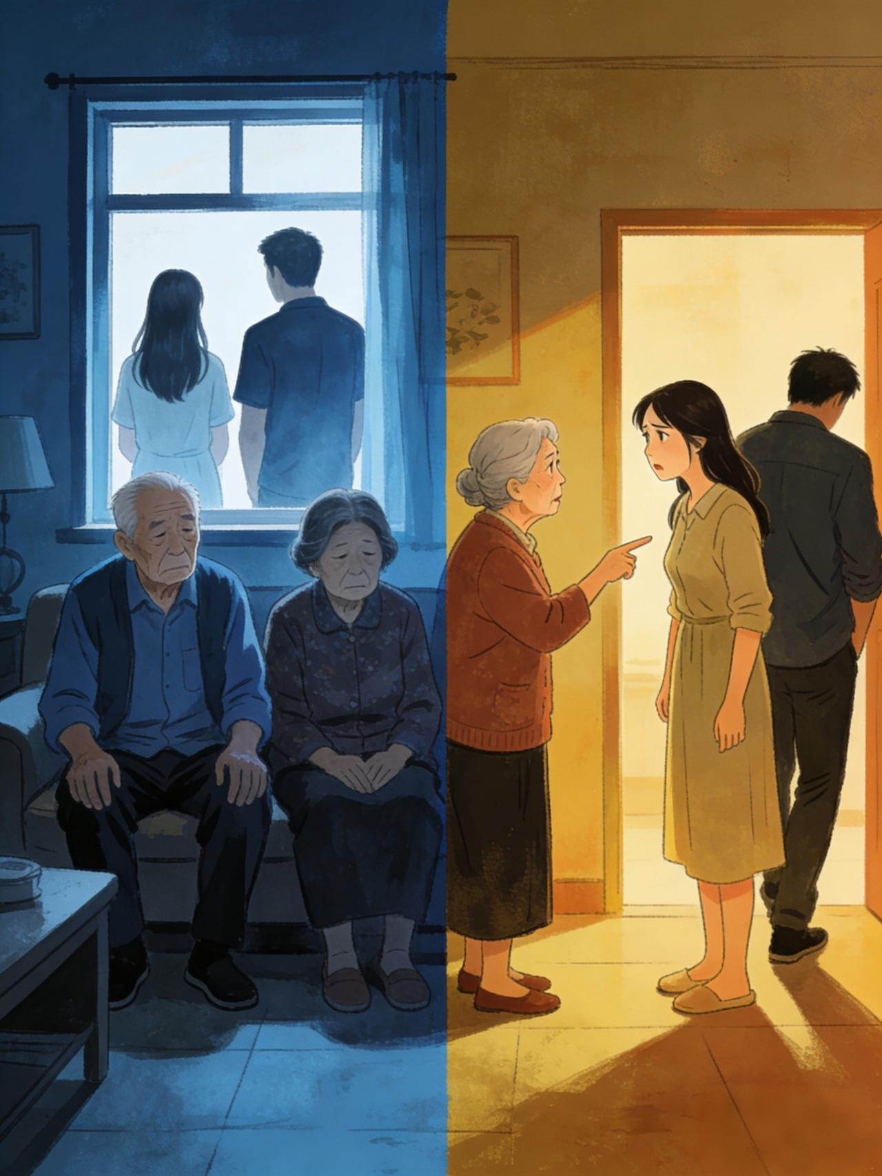 女婿没有孝顺岳父母，没有伺候孝顺岳父母，为什么岳父母不闹？为什么儿媳不伺候公婆，