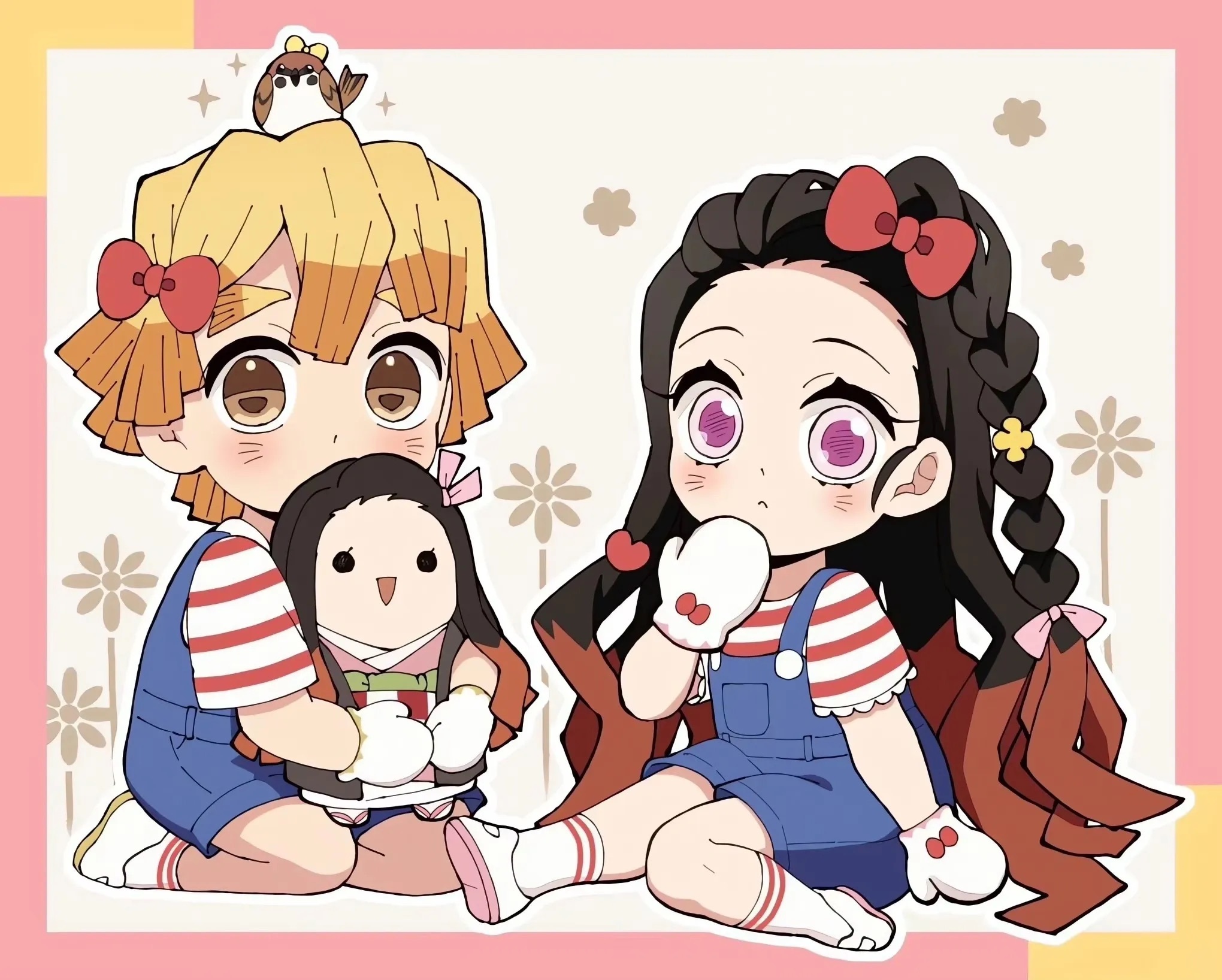 三丽鸥x鬼灭之刃画师：9_____pori鬼灭之刃