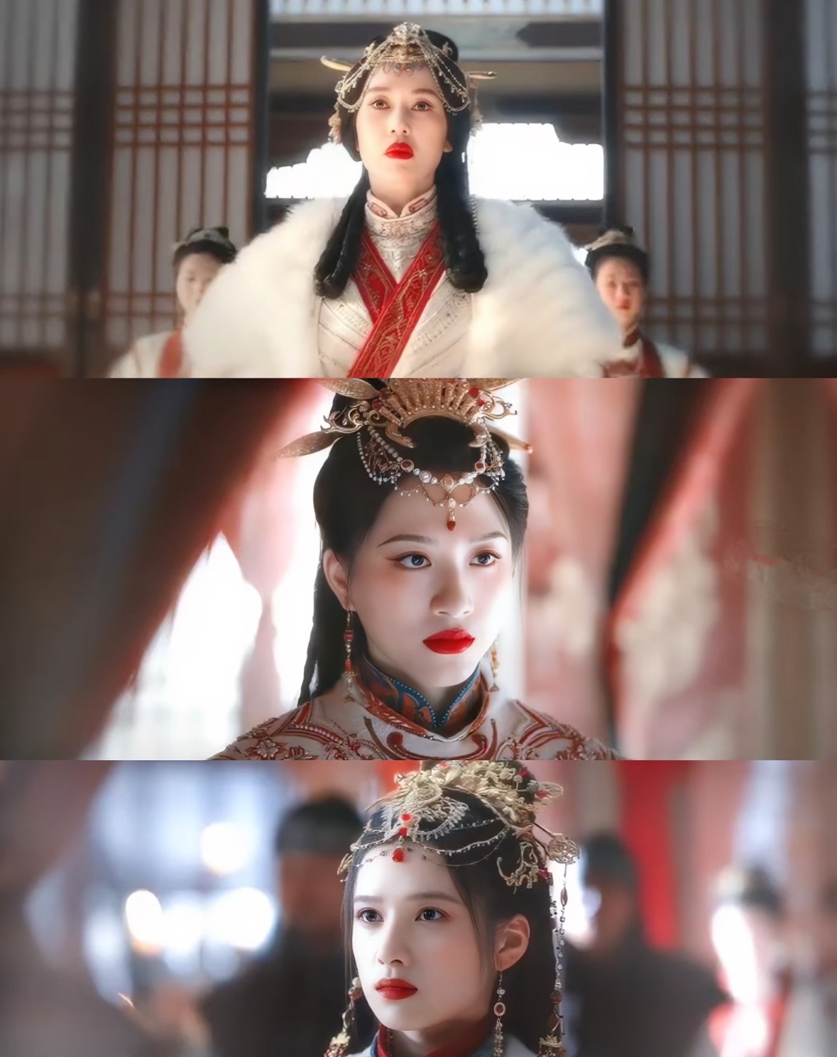 《藏海传》能找到这三个女演员演一家子也是绝了。冬夏女王一族是西灵圣母