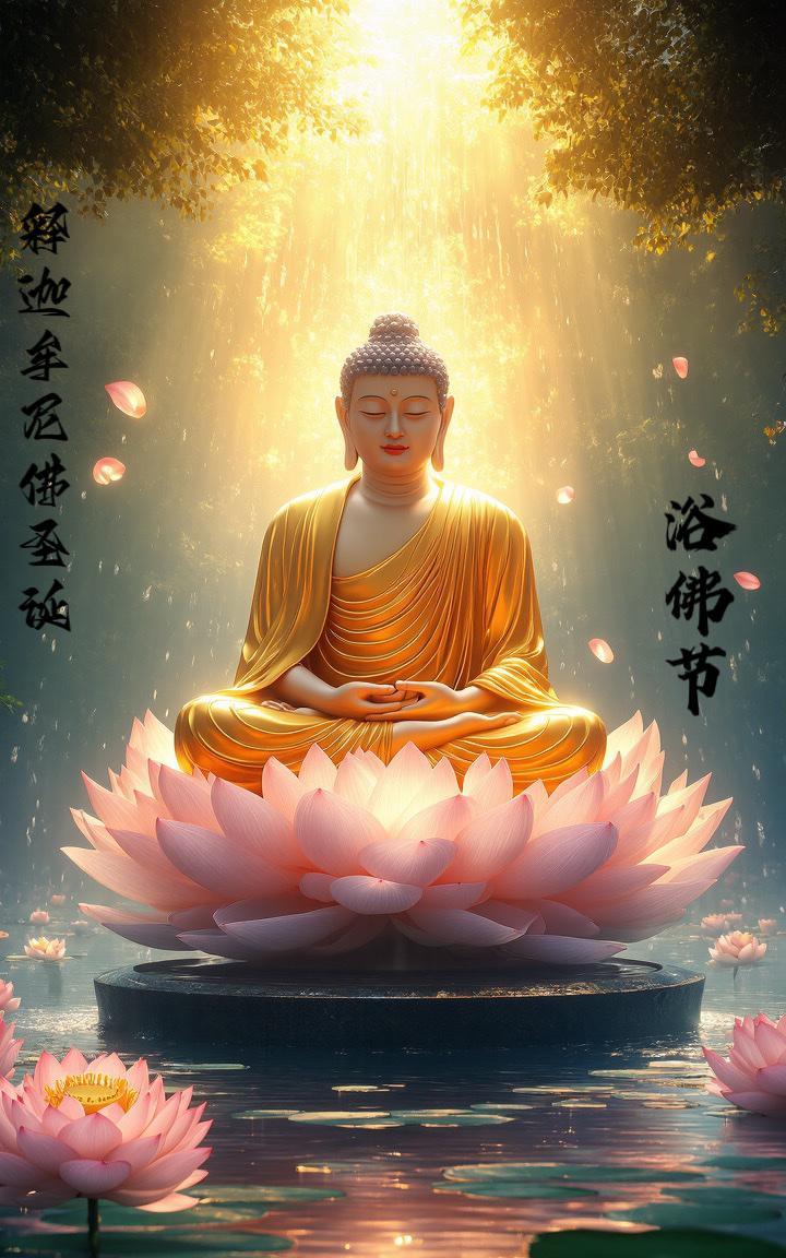 你胆子实在太大了！遇到了释迦牟尼佛圣诞即佛诞节也称浴佛节。这你都不接这