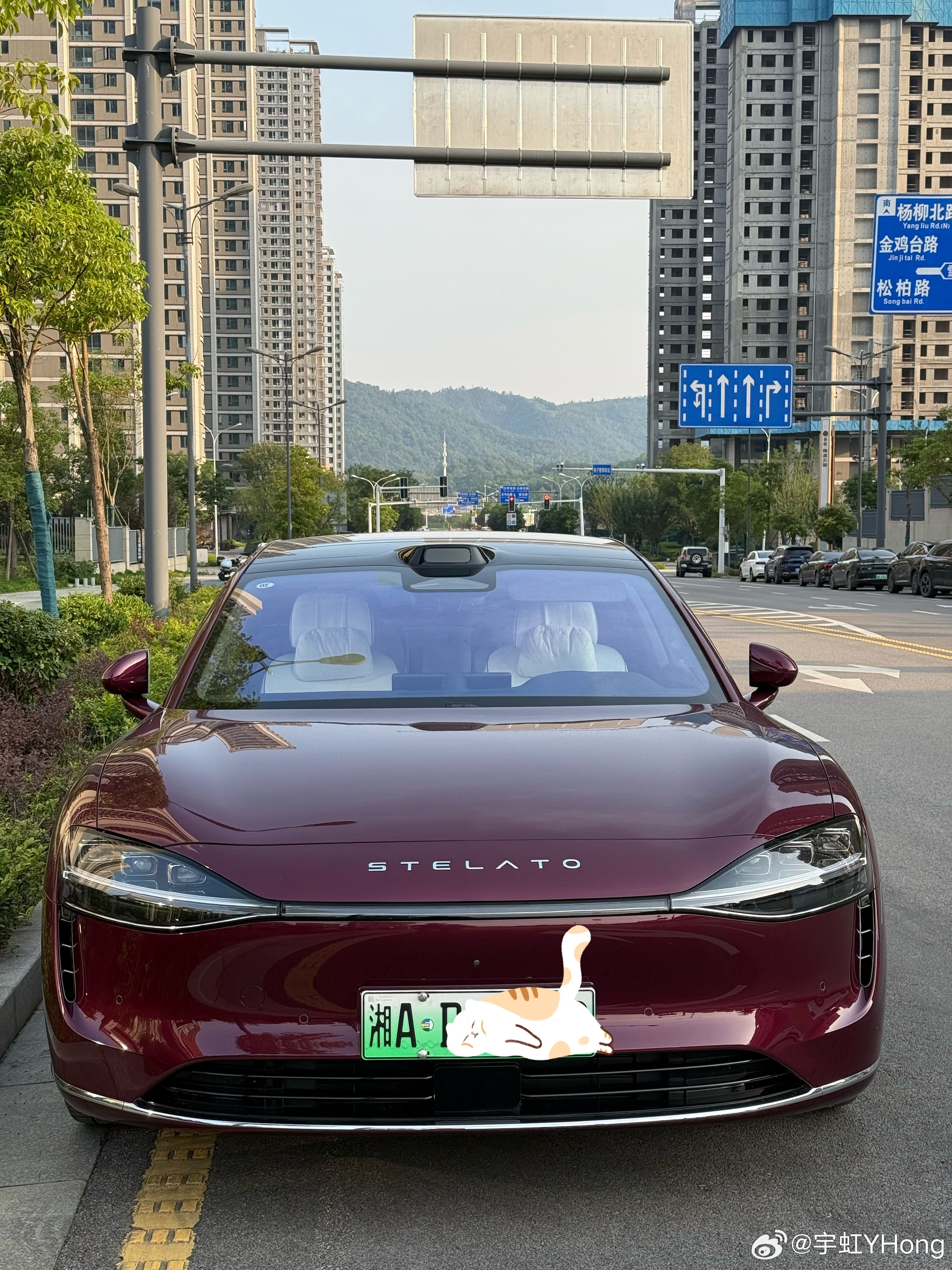 这个就是我的婚车头车了大家说这个气质没问题吧[墨镜]​​​