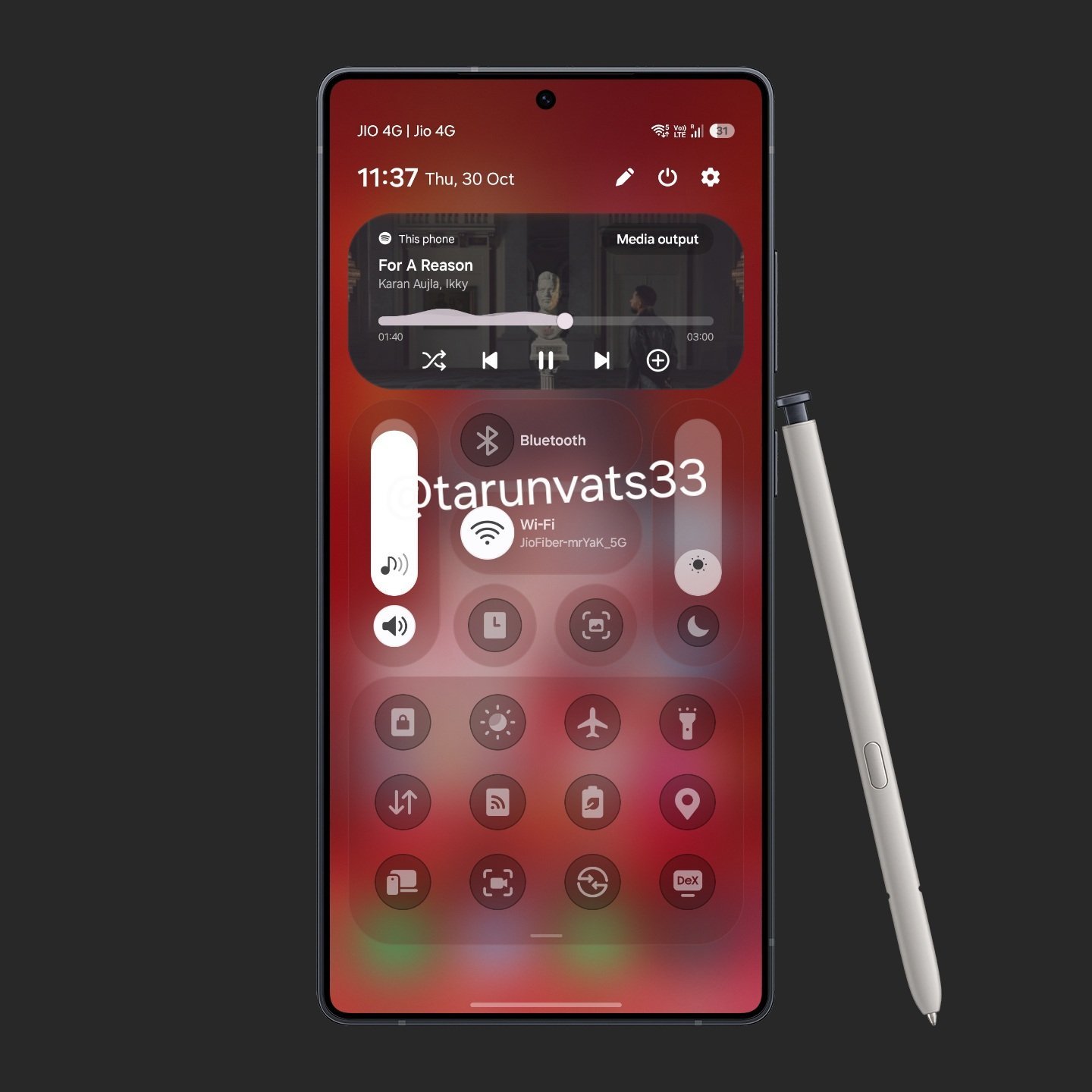 GalaxyS26或者说OneUI8.5最新版本改动更时尚的快捷栏​​